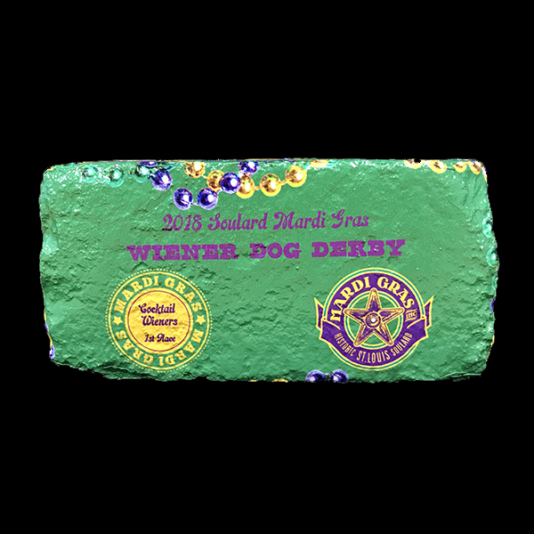 mardi gras brick